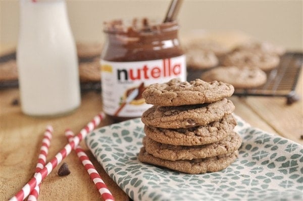 Nutella-chocolate-chip-cookie