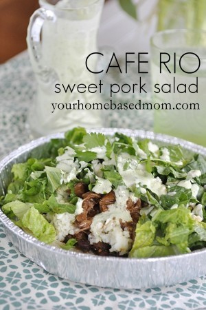 cafe rio sweet pork salad