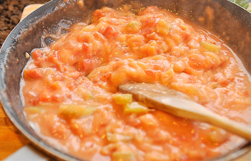 Crock Pot Tomato Basil Soup thickening tomato basil soup