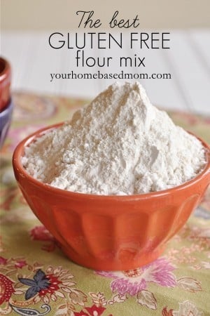 Bowl of gluten free flour