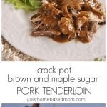 brown sugar pork tenderloin