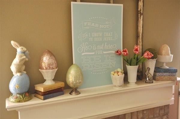 Easter Decor 2013