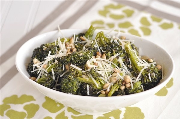 Roasted Broccoli yourhomebasedmom.com