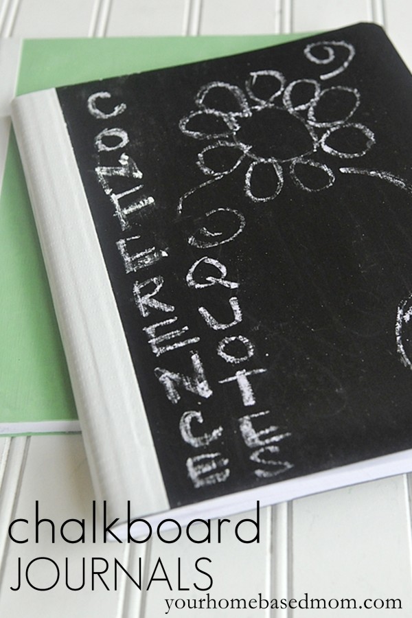 chalkboard journals