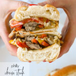 philly cheese steak sandwich