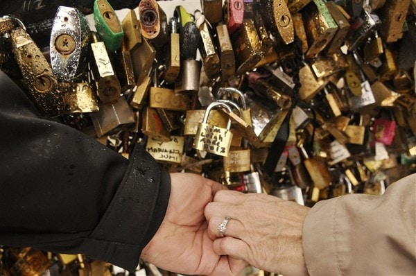 Love Lock Bridge Paris