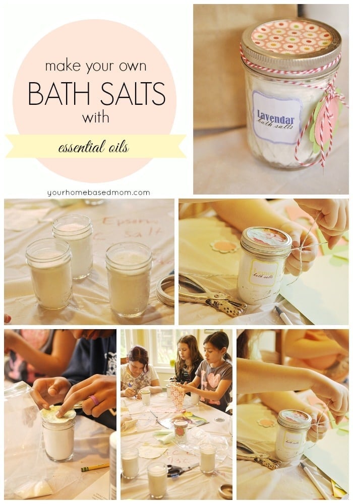 make your own bath salts