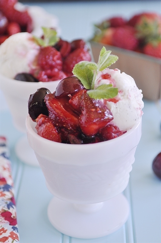 Cherry Berry Compote