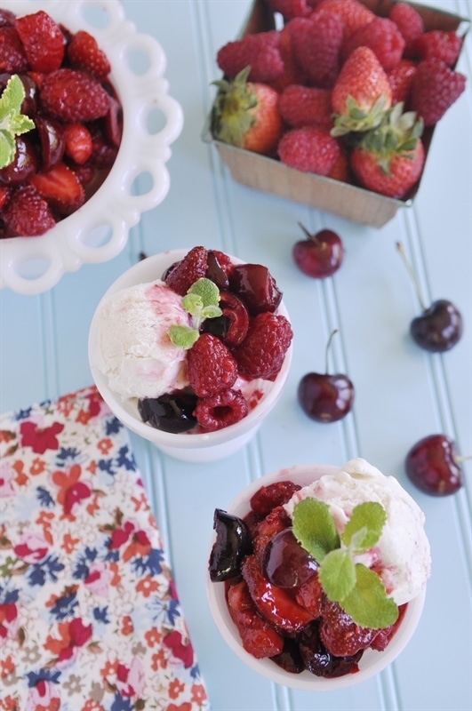 Cherry Berry Compote