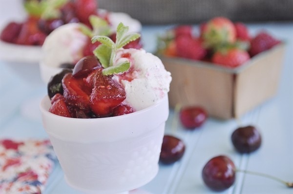 Cherry Berry Compote