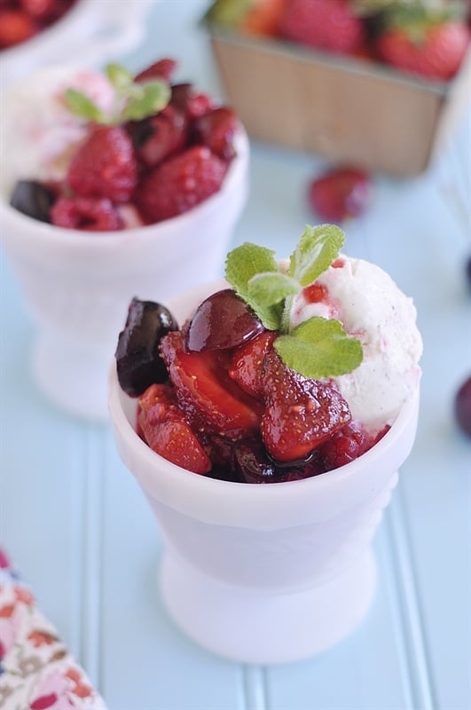 Cherry Berry Compote