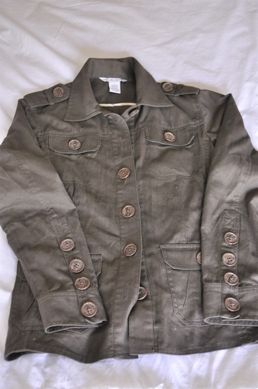 army green jacket