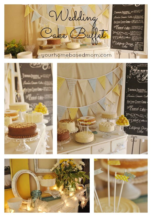 Wedding Cake Buffet