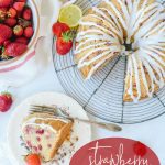 Strawberry Sour Cream Cake