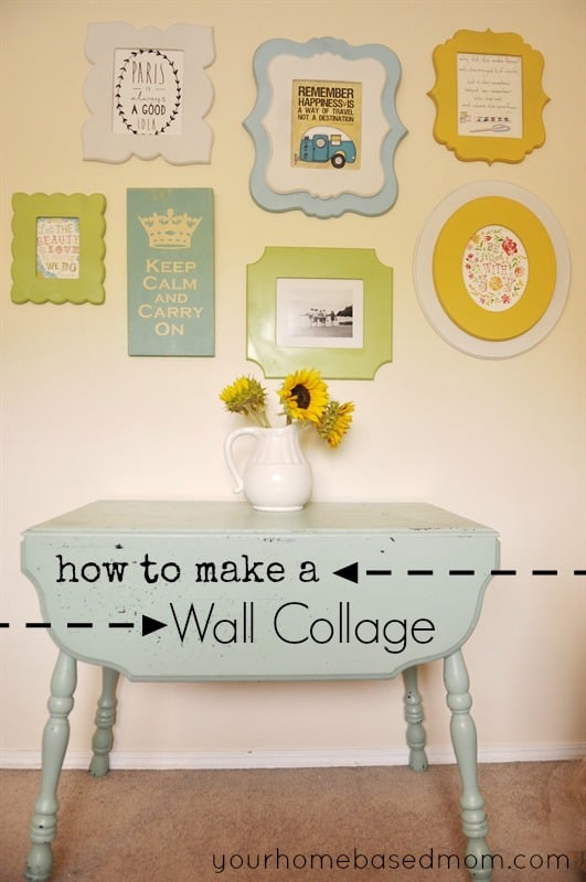 How to Make a Wall Collage