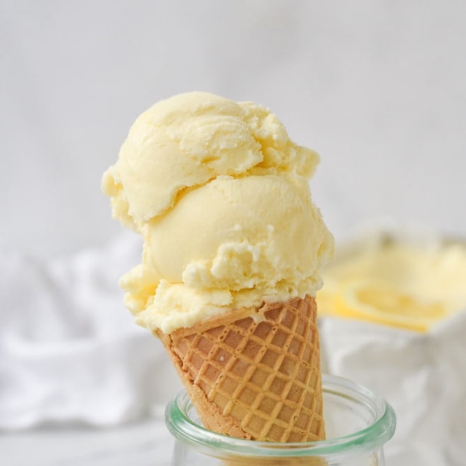 Easy & Delicious Ice Cream At Home - Living in Yellow