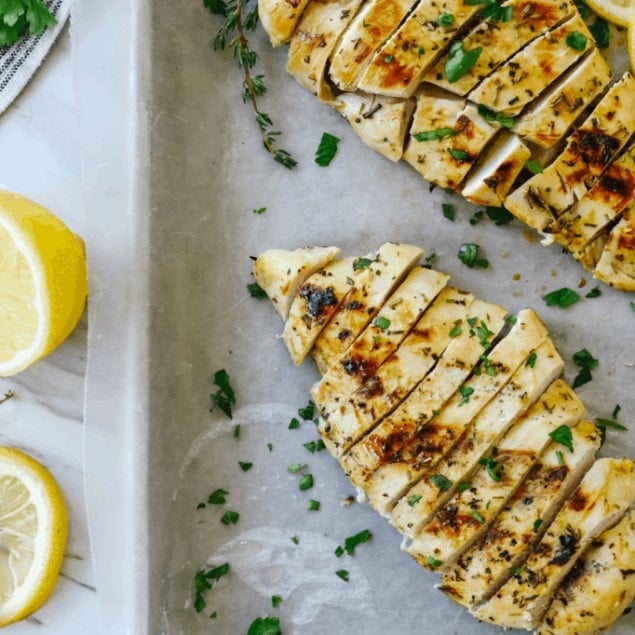 Lemon Mustard Chicken grilled