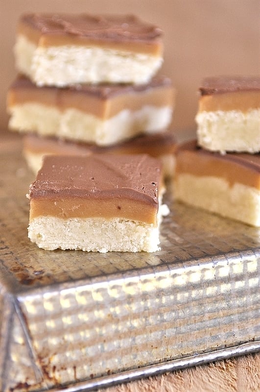 Chocolate Caramel Shortbread