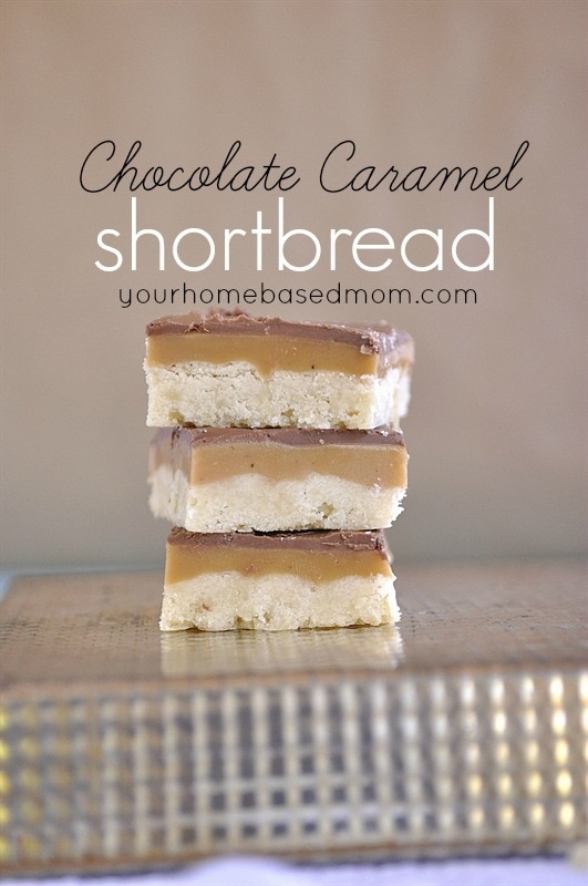stack of shortbread