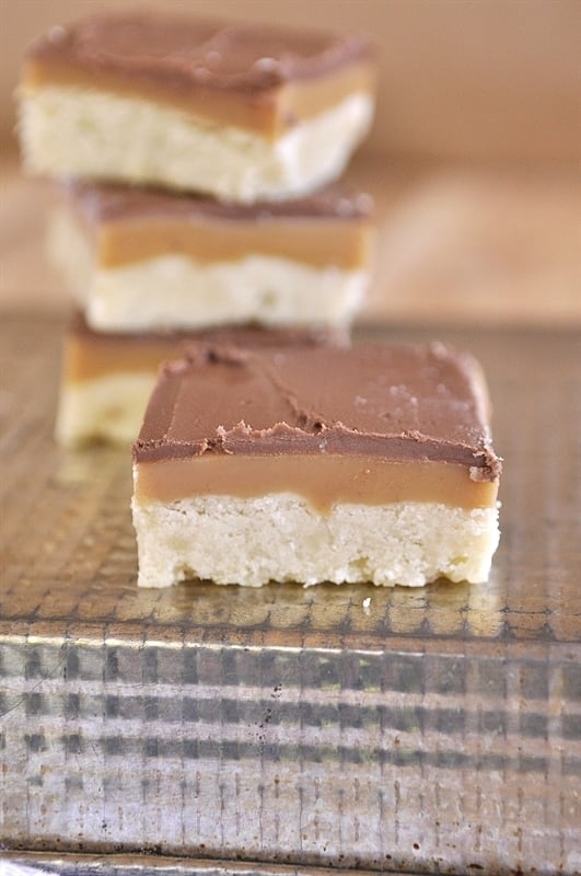 Chocolate Caramel Shortbread