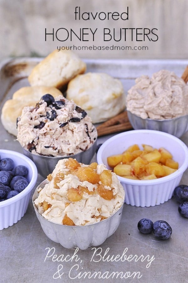 Flavored Honey Butters