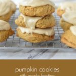 Pumpkin Cookies with Maple Frosting