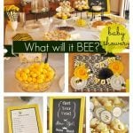 what will it bee baby shower ideas