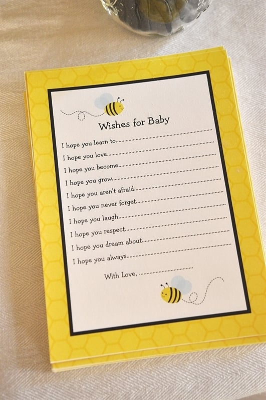 Bee Baby SHower