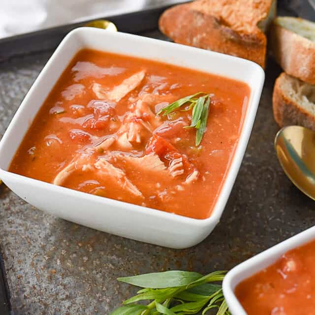 Tarragon Chicken Soup Recipe by Leigh Anne Wilkes