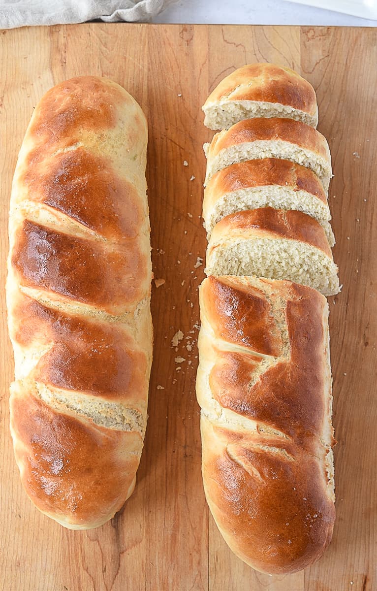 Easy French Baguettes {Step-by-Step}