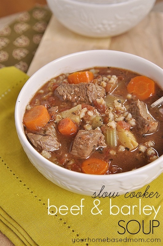 Beef & Barley Soup