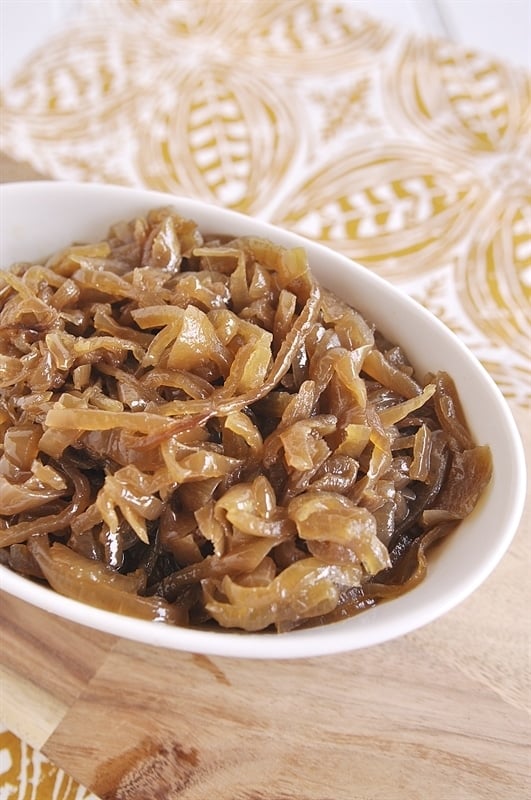 Slow Cooker Caramelized Onions