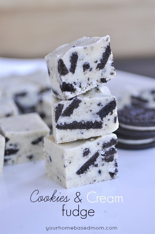 cookies and cream fudge Cookies & Cream Fudge