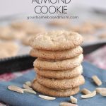 stack of italian almond cookies