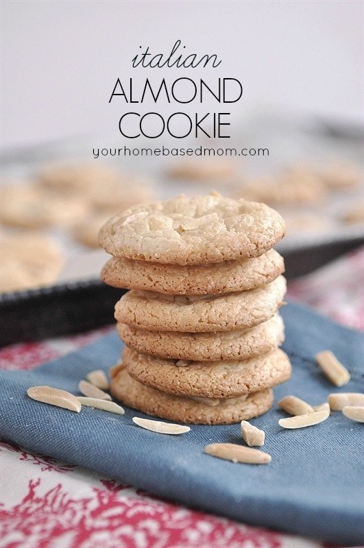 Italian Almond Cookies - Your Homebased Mom