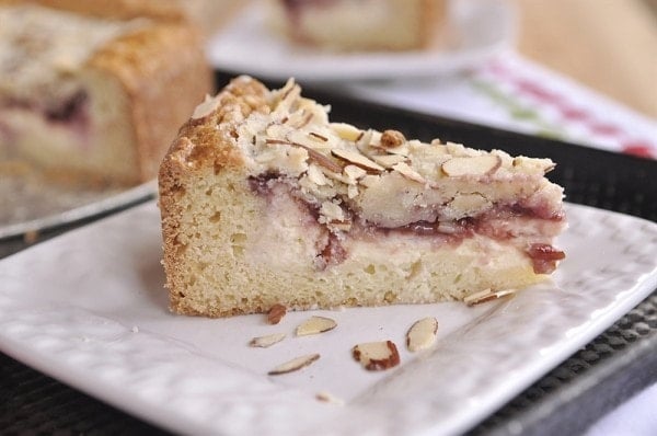 Raspberry Cream Cheese Coffee Cake