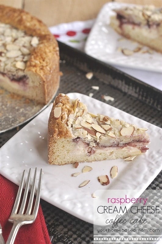 Raspberry Cream Cheese Coffee Cake