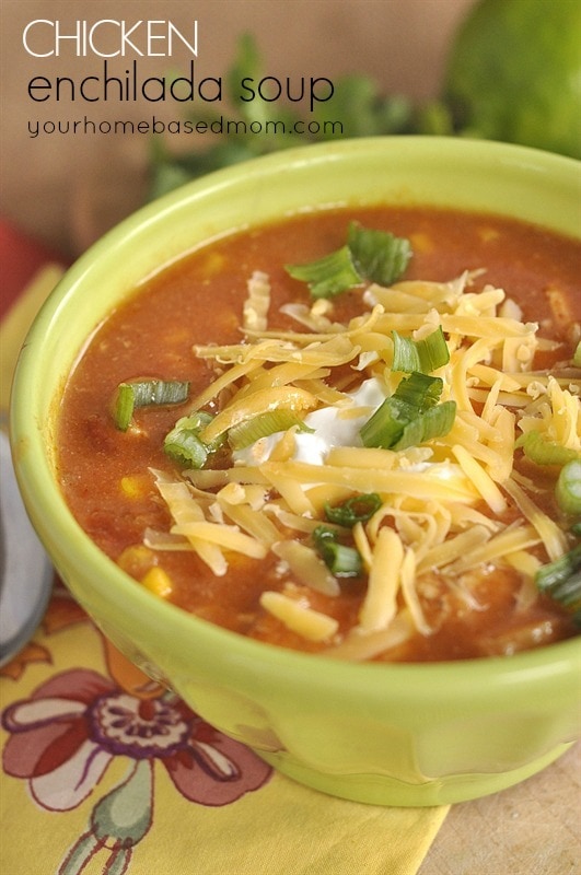 Chicken Enchilada Soup