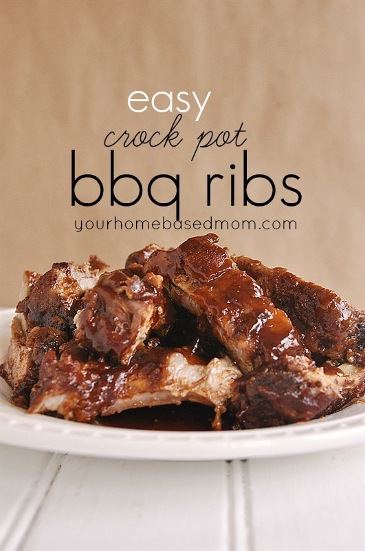 Crock Pot BBQ Ribs