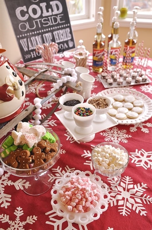 Hot Chocolate Bar