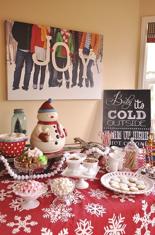 Hot Chocolate Bar