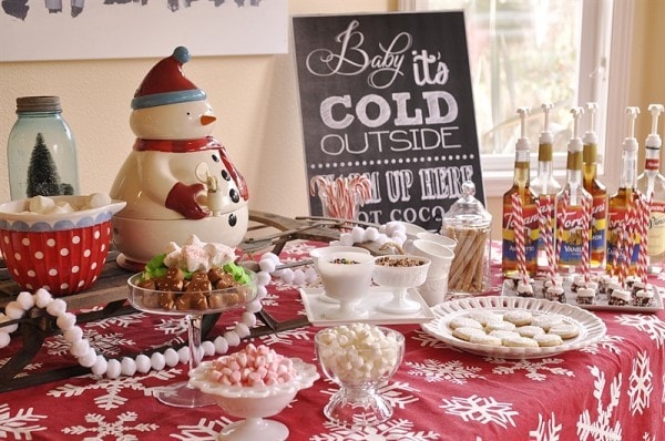 Hot Chocolate Bar