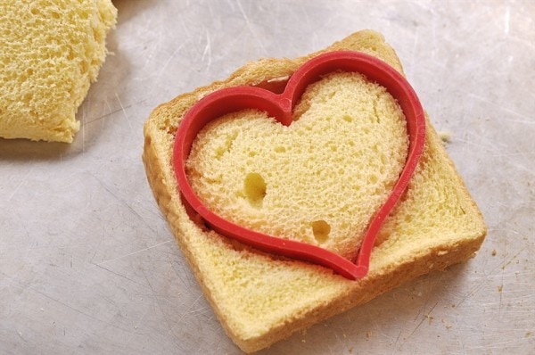 Heart Shaped French Toast
