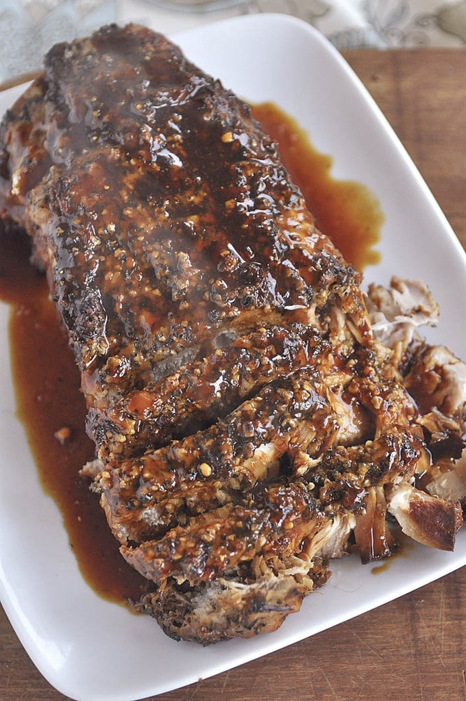 Slow Cooker Parmesan Honey Pork Roast Your Homebased Mom