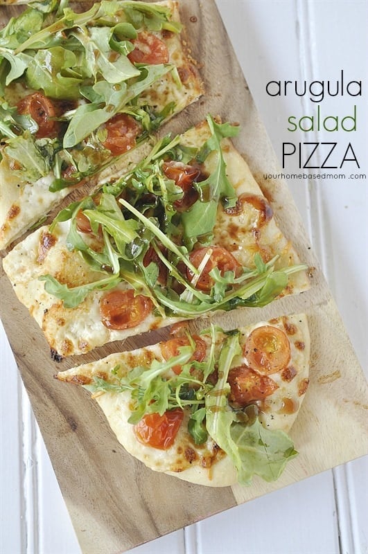 Arugula Salad Pizza
