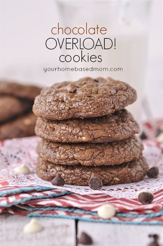 Chocolate Overload Cookies