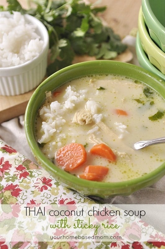 Coconut Curry Chicken Soup