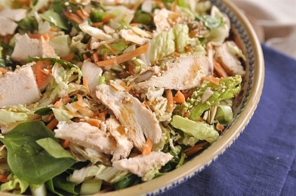 Ginger Sesame Chicken Salad