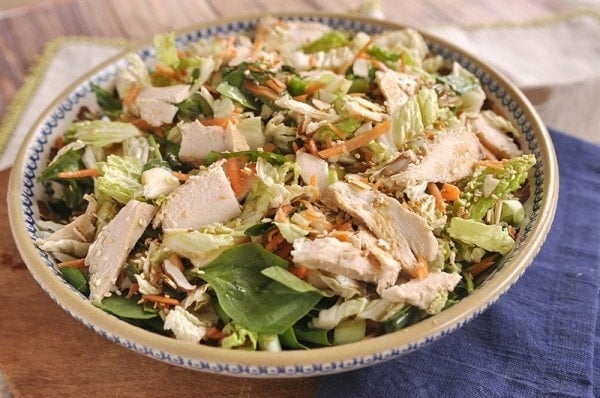 Ginger Sesame Chicken Salad