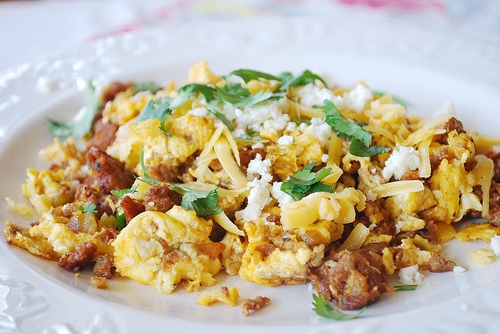 Chorizo Egg Scramble